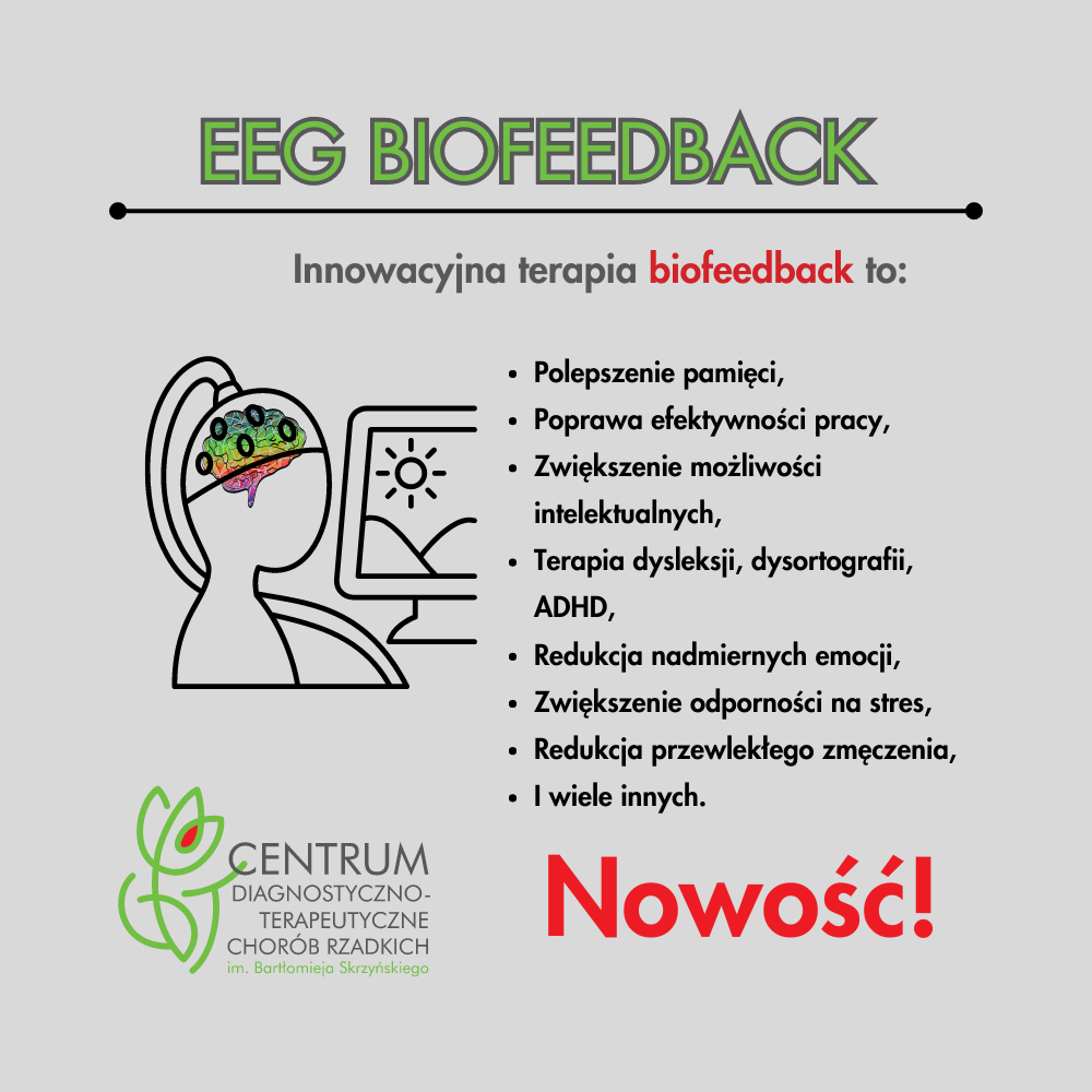 Opis efektów terapii EEG Biofeedback